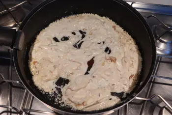 Creamy spinach à la Lombarde