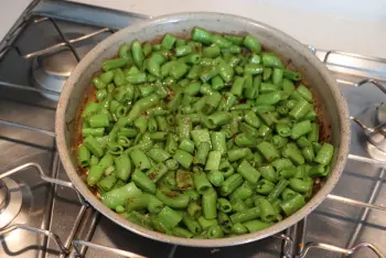 New peas with pesto