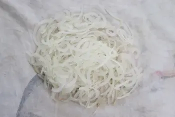 Potato and onion scarpaccia : Stage 7