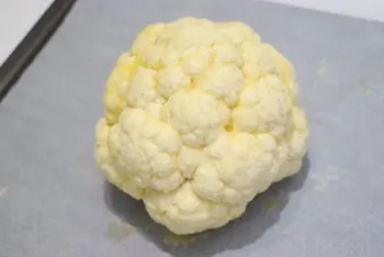 Whole roasted cauliflower : Stage 2