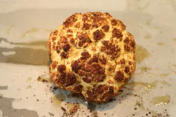 Whole roasted cauliflower : Stage 3