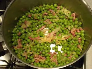 French-style peas : Photo of step #7