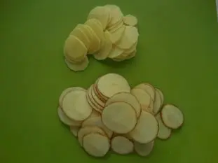 Home-made potato crisps  : Photo of step #2