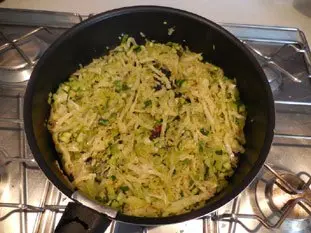 Sautéed green vegetables : Photo of step #6