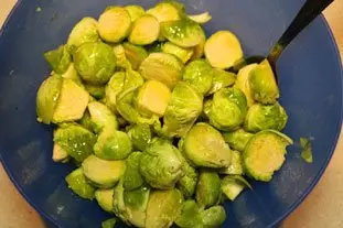Oven-roasted Sprouts