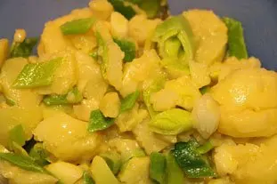 Warm Leek and Potato Salad
