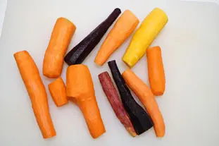 Provençal braised carrots