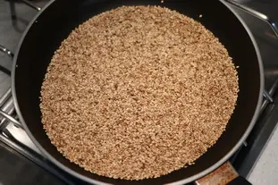 Sesame rice : Photo of step #2