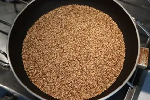 Sesame rice : etape 25