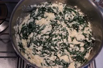 Creamy rice with spinach : etape 25