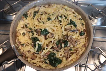 Tagliatelle New Zealand style
