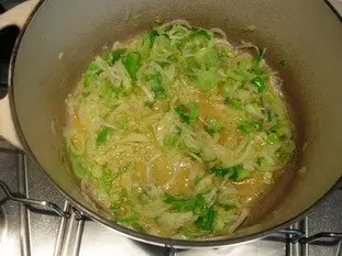 Creamy risotto with vegetables  : Photo of step #13