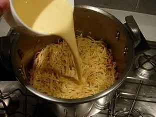 Spaghetti Carbonara : Photo of step #5