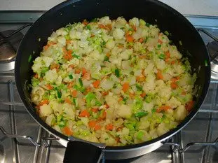 Thaï rice with small vegetables : Photo of step #10