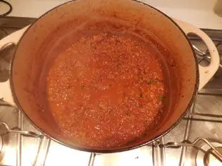 Spaghetti Bolognese : Photo of step #8
