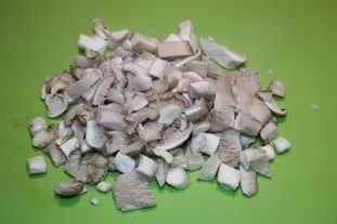 Penne with Mushrooms : Photo of step #1