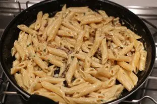 Penne with Mushrooms : Photo of step #7