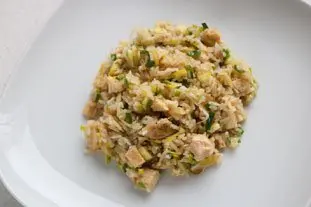 Chicken with rice and leeks : Photo of step #13