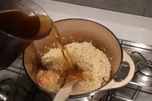Morel risotto with Vin Jaune and Mont d'Or : Photo of step #6