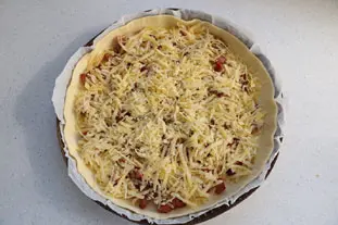 Two-cheese quiche