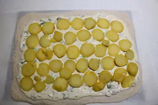 Baker's chicken and potato tart : Photo of step #10
