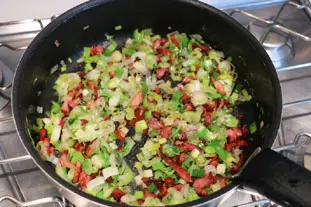 Deep leek and potato quiche : Photo of step #10