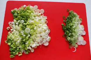 Deep leek and potato quiche : Photo of step #6