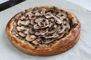 Mushroom tart