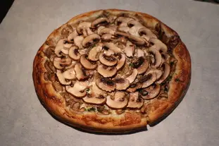 Mushroom tart : Photo of step #7