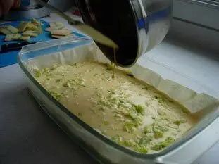 Filo leeks and cheese tart : Photo of step #12
