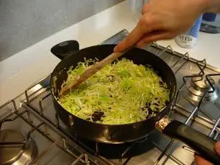 Maroilles cheese quiche : Photo of step #5