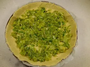 Leek and fresh tuna tart : Photo of step #7