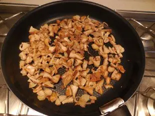 Chicken and mushroom pie : Photo of step #6