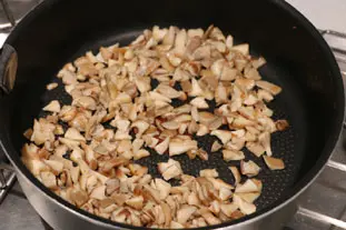 Rustic chicken and mushroom pie : Photo of step #4