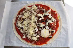 Quick flaky pizza : Photo of step #6