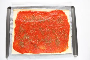 Fine multi-tomato tart