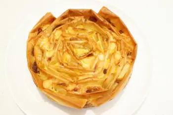 Country filo tart : etape 25