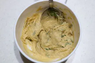 Hot sesame-cream chicken tartines : Photo of step #1