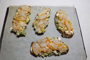 Smoked haddock and leek fondue tartines : Photo of step #6