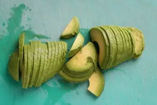 Chicken and avocado bagels : Photo of step #9