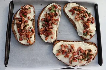 Grilled ham and bechamel sandwiches : Photo of step #9