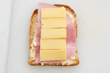English-style Croque-Monsieur : Stage 10