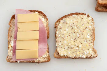 English-style Croque-Monsieur : Stage 11