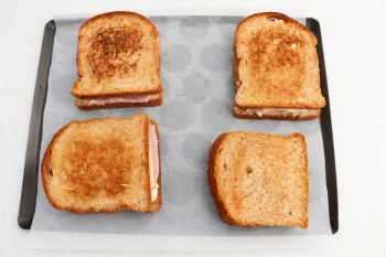 English-style Croque-Monsieur : Stage 14