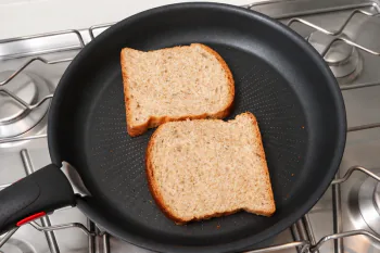English-style Croque-Monsieur : Stage 6