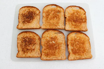 English-style Croque-Monsieur : Stage 7