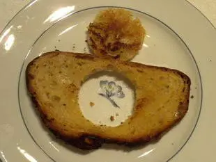 Mushrooms on toast, French style