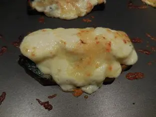Spinach on toast with bechamel : Photo of step #8 Spinach on toast with bechamel : Photo of step #26