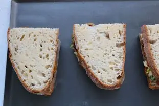 Croque-monsieur gourmand : Photo of step #8