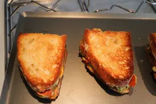 Croque-monsieur gourmand : Photo of step #9